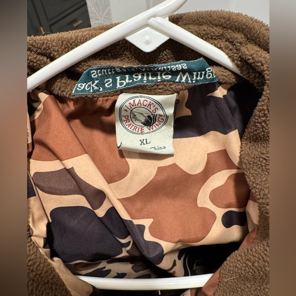 Mens XL, Mack Prairie Wings fleece pullover - Picture 3 of 3